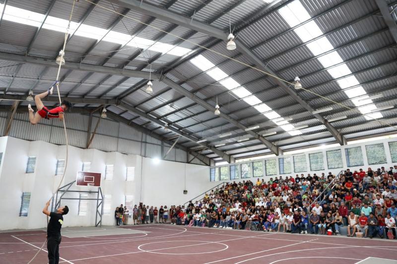 La magia del circo llega al Cereso de Mérida