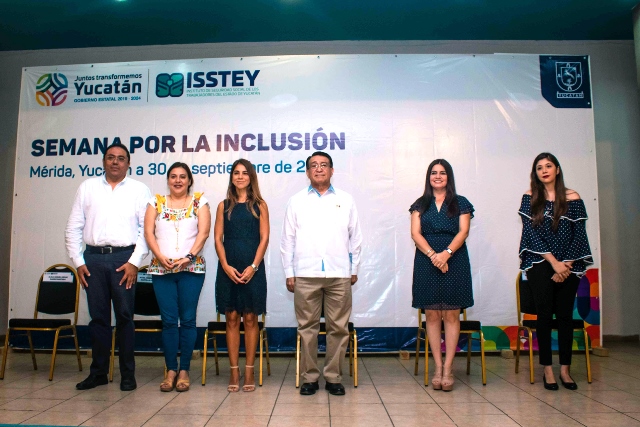 Inicia la Semana por la Inclusión en el Isstey