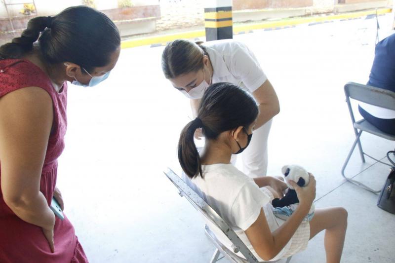 Yucatán inicia la vacunación contra el Coronavirus para niñas y niños de 5 a 11 años de edad