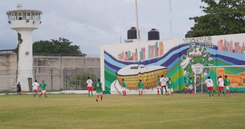 México vence a Polonia 1 x 0 en el Mundialito del Cereso de Mérida