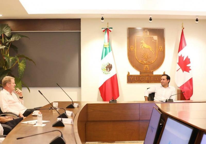 Yucatán y Canadá refuerzan lazos de cooperación para seguir trabajando juntos a favor de las y los yucatecos