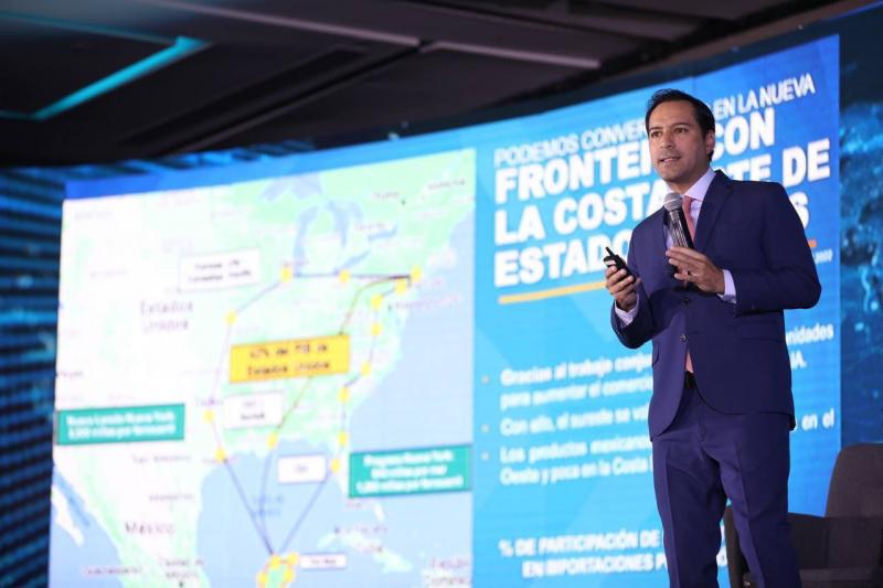 Expone el Gobernador Mauricio Vila Dosal la transformación de Yucatán hacia un estado sostenible y con desarrollo