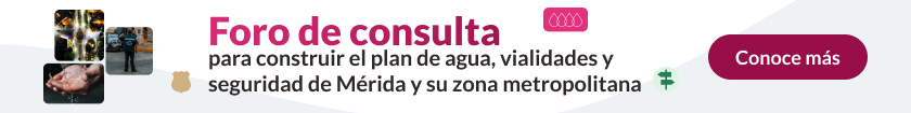 Foro de consulta para construir el plan de agua, vialidades y seguridad de Mérida y su zona metropolitana