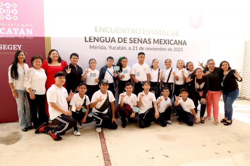 Impulsan espacios de formación e inclusión con el Encuentro Estatal de Lengua de Señas Mexicana