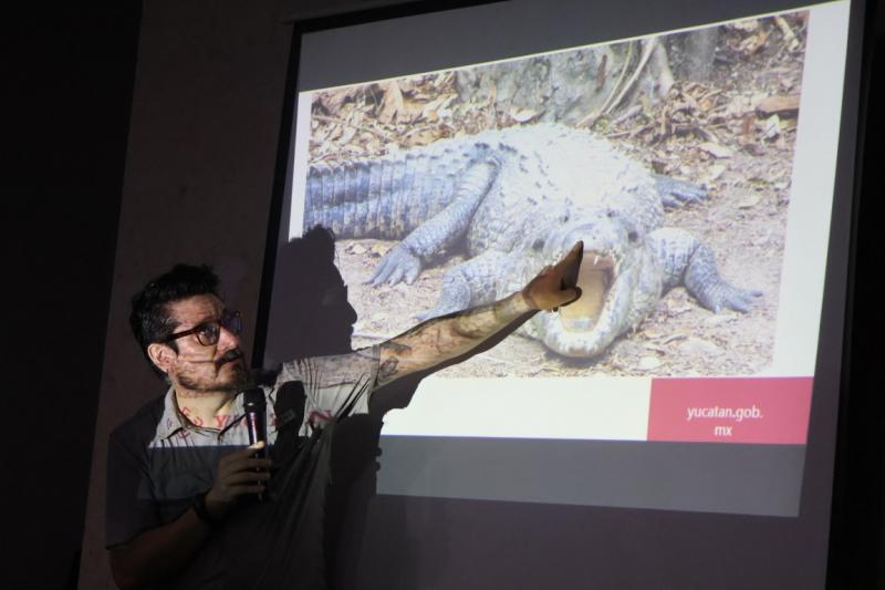 SDS capacita en Río Lagartos para el manejo seguro de cocodrilos