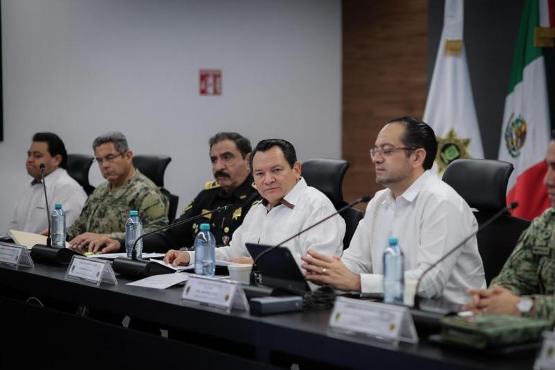 Fortalecen coordinación interinstitucional para preservar la paz y la seguridad en Yucatán