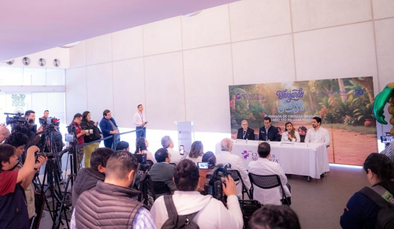 DIF Yucatán se suma a esfuerzos interinstitucionales para realizar cirugías gratuitas de labio y paladar hendido