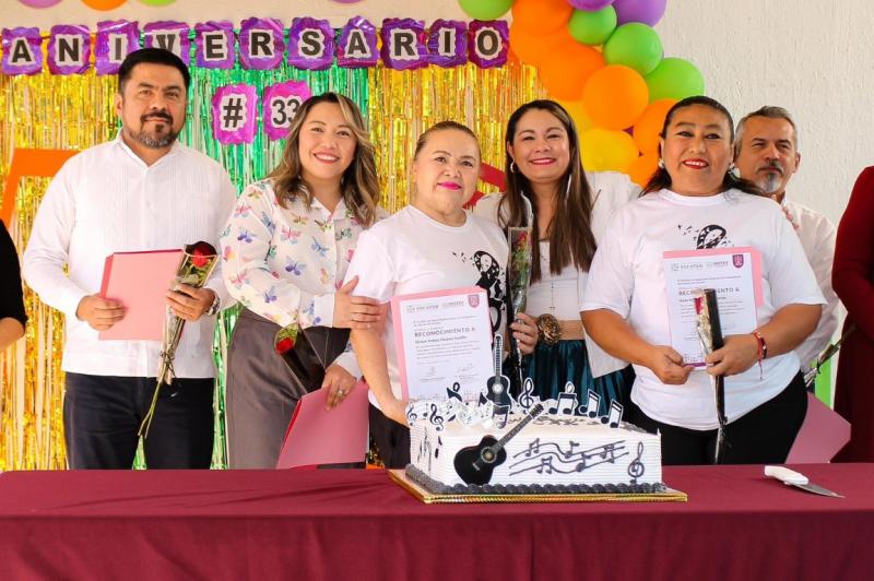 Isstey conmemora aniversarios de los CAI 1 y 3 y reafirma compromiso con las infancias