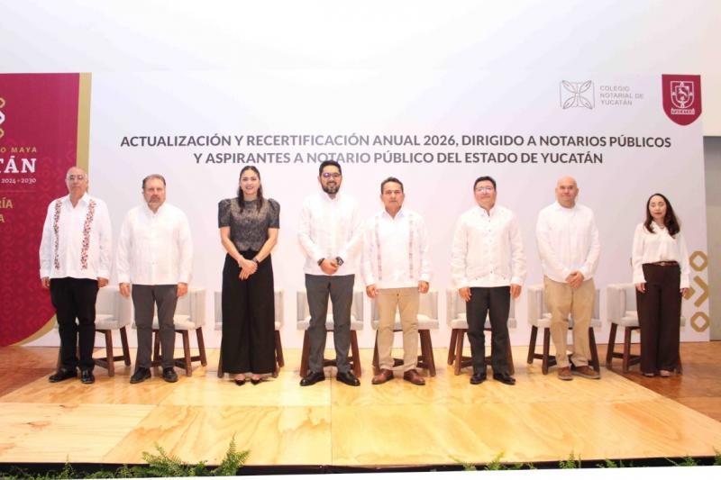 Consejería Jurídica y Colegio Notarial impulsan actualización de las y los fedatarios