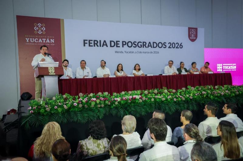 Feria de Posgrados 2026 reúne a más de 60 instituciones en Yucatán