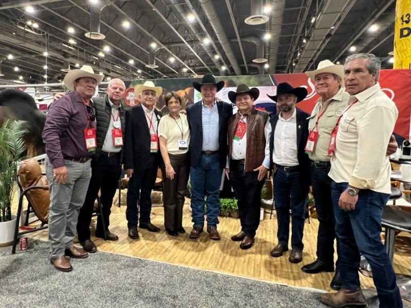 Gobernador Joaquín Díaz Mena promueve en Houston el Congreso Mundial Brahman Yucatán 2026