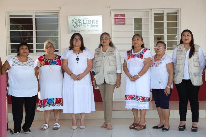 Refuerzan en Yucatán atención integral para mujeres con más Centros Libre
