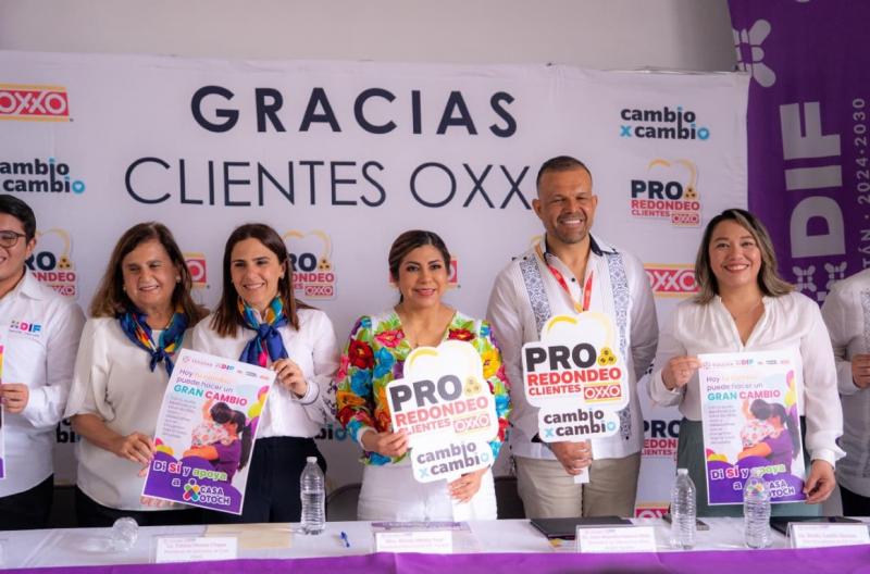 OXXO y DIF Yucatán suman esfuerzos a favor de niñas, niños y adolescentes de Casa Otoch