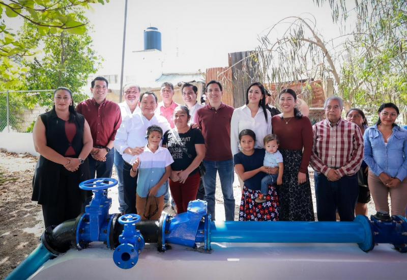 Mejora Renacimiento Maya el servicio de agua potable para familias del sur de Mérida