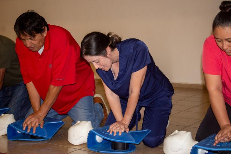 Capacitan a personal de los CAI y del CAEE del Isstey ante situaciones de emergencias