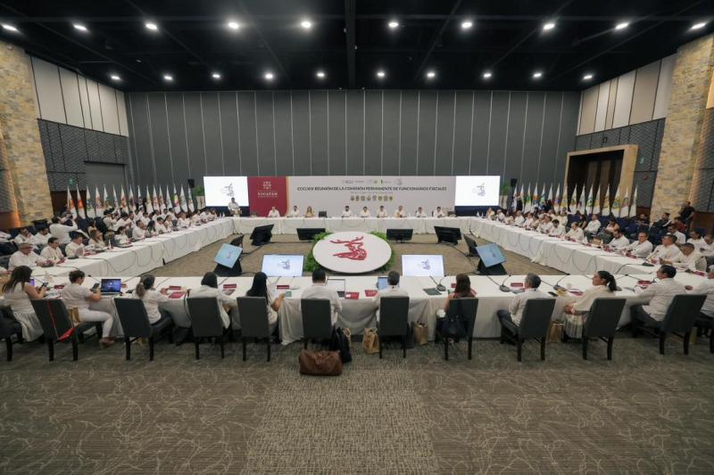 Yucatán reafirma fortaleza financiera en reunión nacional fiscal
