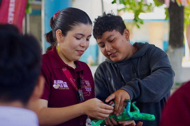 Concluye en Ixil el Modelo KAAB con concurso de alebrijes