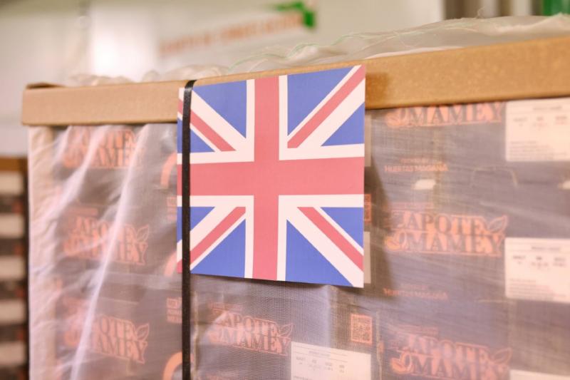 Yucatán concreta primer envío histórico de mamey al Reino Unido