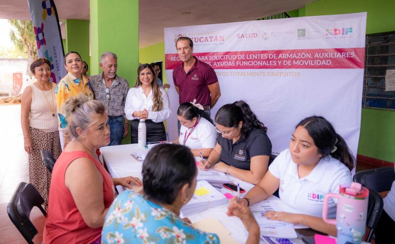 DIF Yucatán y Beneficencia Pública inician registro para acceder a apoyos funcionales en el estado