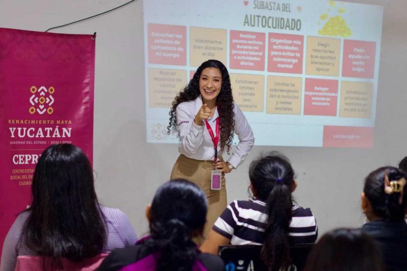 Promueve Cepredey la cultura de paz en Yucatán