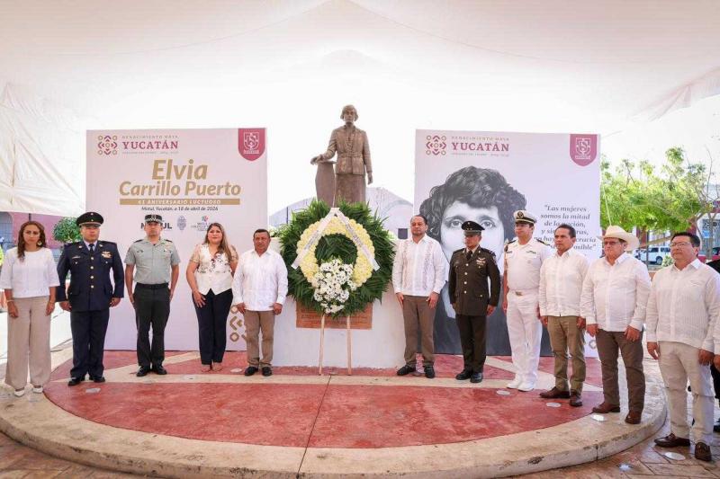 Elvia Carrillo Puerto, presente en la memoria y lucha de Yucatán