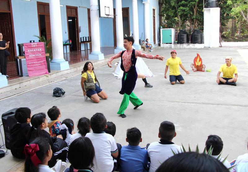Llevan funciones gratuitas de música, teatro y danza a las escuelas