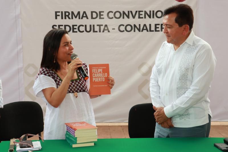 Sedeculta y Conalep tejen alianza por la cultura y la educación en Yucatán