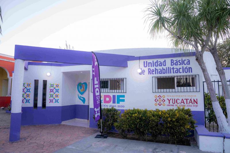 DIF Yucatán fortalece la atención en rehabilitación en Dzilam González con nuevo gimnasio terapéutico sensorial