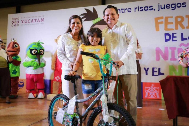 Celebran a las infancias yucatecas con festival familiar en el Siglo XXI