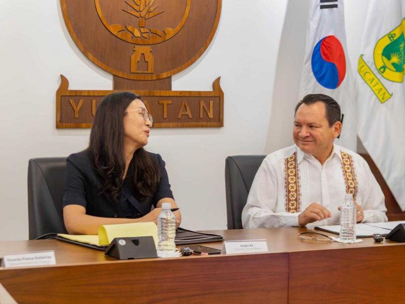 Refuerzan lazos Yucatán y Corea en beneficio de la salud pública