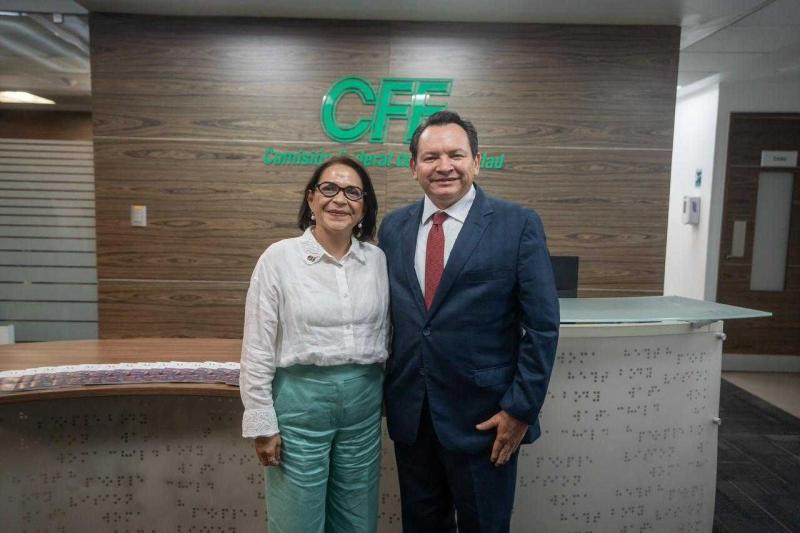 Gobierno de Yucatán y CFE fortalecen coordinación para ampliar infraestructura eléctrica en el estado