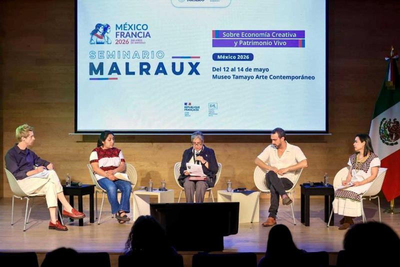 Participa Yucatán en seminario México-Francia sobre economía creativa y patrimonio vivo