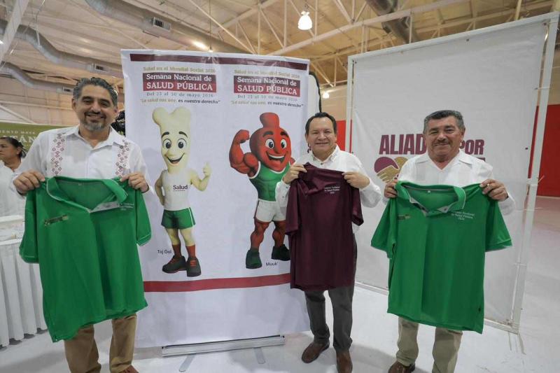 Inicia en Yucatán la Semana Nacional de Salud Pública 2026