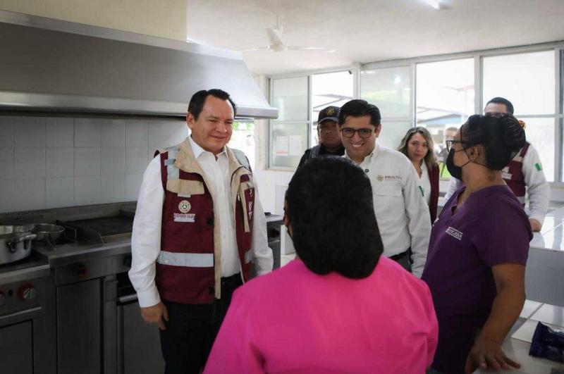 Gobierno del Estado refuerza acciones preventivas ante lluvias en Yucatán
