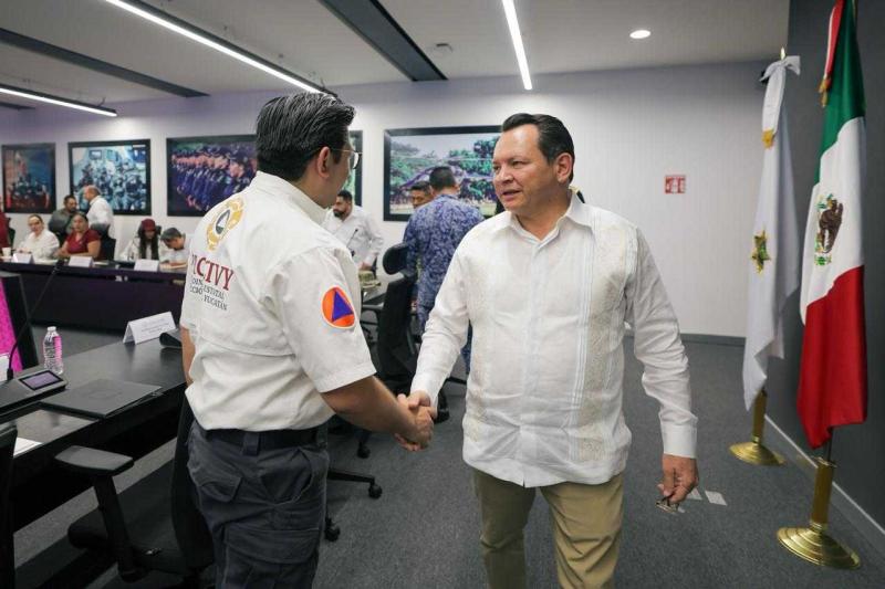 Anuncian reactivación de actividades tras sesión del Consejo Estatal de Protección Civil