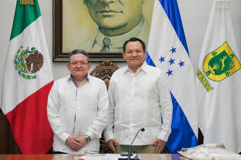 Gobierno de Yucatán y Honduras estrechan relaciones de cooperación