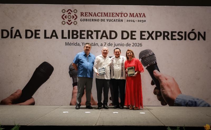 Reconoce Gobierno del Estado labor periodística y reafirma respeto a la libertad de expresión