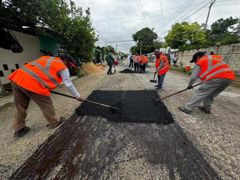 Inicia conservación de 38 calles en la colonia Melchor Ocampo de Mérida