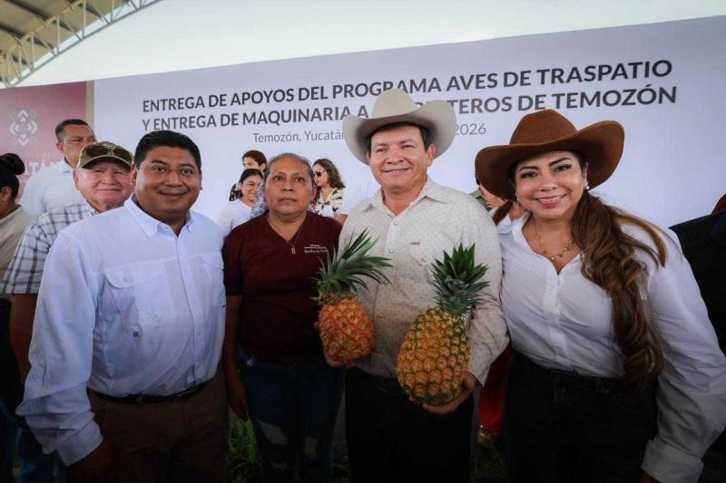 Renace el campo yucateco con inversión, infraestructura y respaldo a productoras y productores del oriente