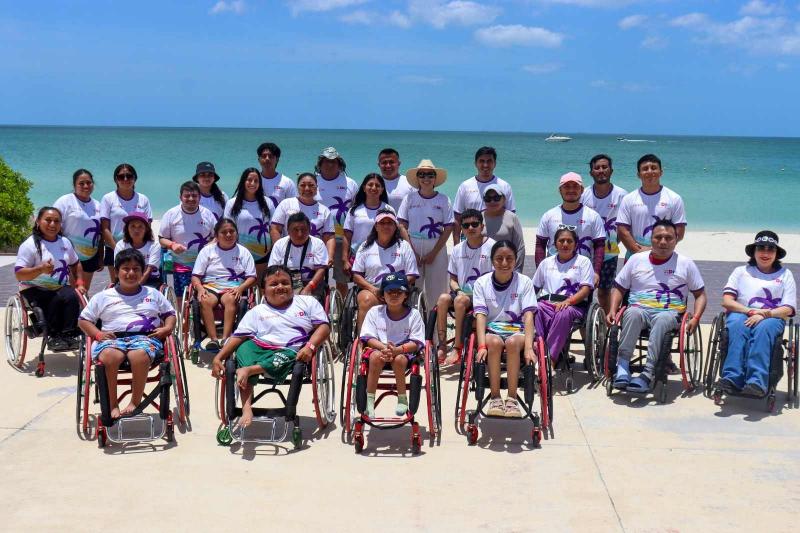 DIF Yucatán promueve autonomía de personas con discapacidad mediante actividades recreativas