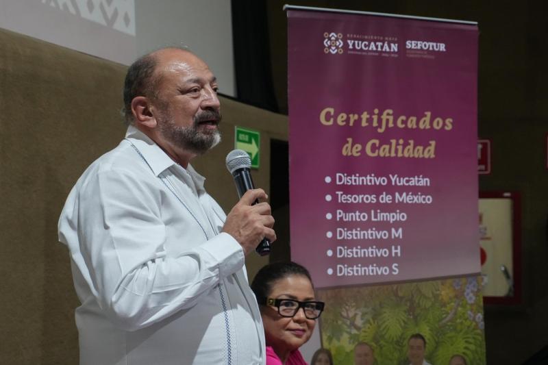 Yucatán reconoce a empresas y proyectos comunitarios por calidad turística