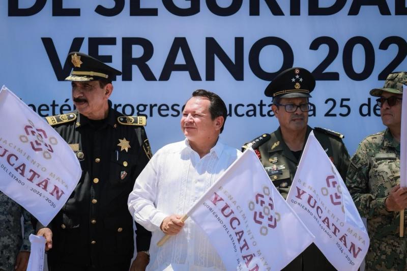 Renacimiento Maya refuerza la seguridad de Yucatán para que las familias disfruten sus vacaciones en paz