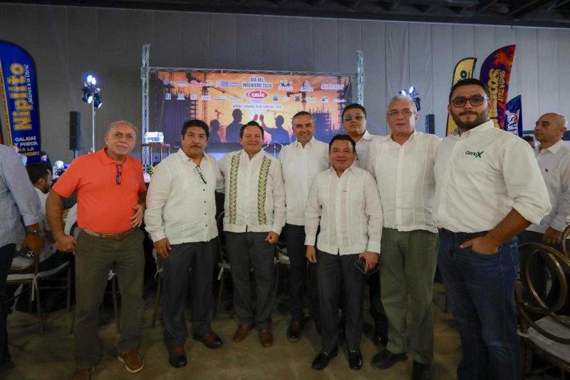 Gobernador Joaquín Díaz Mena presenta al sector constructor obras estratégicas para el futuro de Yucatán