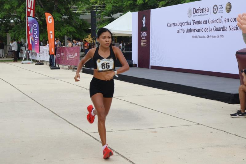 Carrera "Ponte en Guardia" celebra siete años de la Guardia Nacional