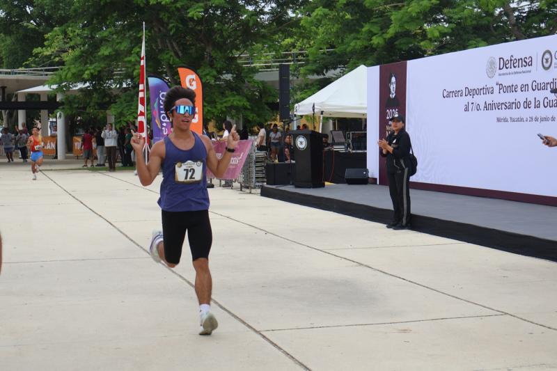 Carrera "Ponte en Guardia" celebra siete años de la Guardia Nacional