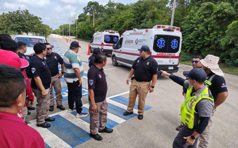 Capacitan a paramédicos para una atención prehospitalaria más segura