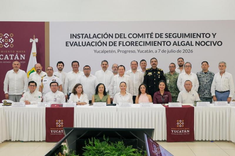 Playas de Yucatán, vigiladas y seguras: Gobierno del Renacimiento Maya activa monitoreo permanente contra la marea roja