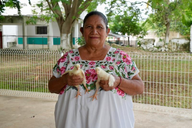 DIF Yucatán impulsa seguridad alimentaria con proyectos productivos en comunidades de Muna y Maxcanú