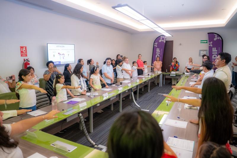 DIF Yucatán integra primer Consejo Consultivo de Niñas, Niños y Adolescent
