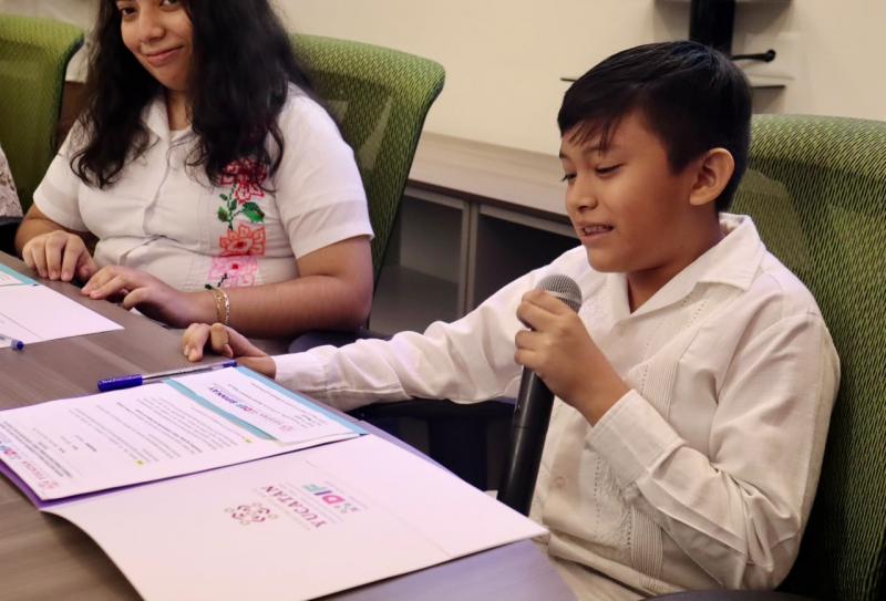 DIF Yucatán integra primer Consejo Consultivo de Niñas, Niños y Adolescent
